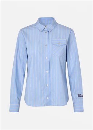 Menja skjorte Sky Blue Sunny Stripe Baum Und Pferdgarten 